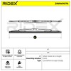 RIDEX Windscreen Wiper without Spoiler Front Windscreen Wiper Length 1: