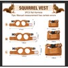 Swirge 3Pcs Rat Harness and Leash, Small Animal Training Walking