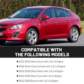 BOMLING Vapor Canister Purge Valve, 55573017 Control Valve Compatible with 2012-2019 Chevy Cruze Sonic Trax Encore with 1.4L L4 Engines, Replaces 911-409 PV704 CP781