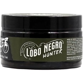 Lobo Cera modeladora para Cabello Terminado Matte Lobo Negro Hunter, 80 gr