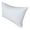 Pillowcase 35 50 Zipper Made in Japan Cotton Solid White