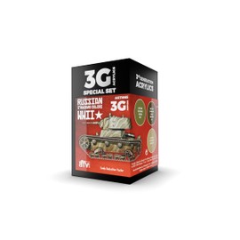 AK Interactive 3G Acrylic Paint Set - Russian WW2 Standard Colors (AK11665), Green