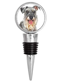 Schnauzer Dog Puppy Wine Stopper
