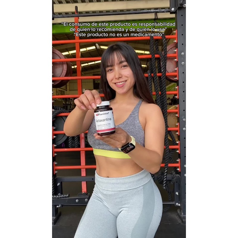 Astaxantina 30 Cápsulas Para 1 Mes Hecho Por Pisa Vitamínica