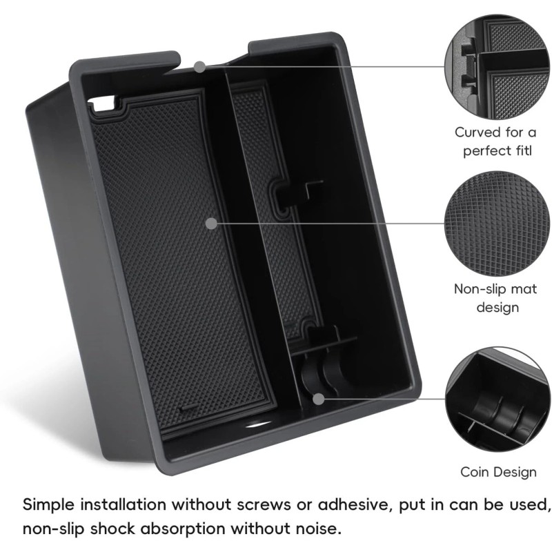 MARCHFA Center Console Organizer Tray for Lexus GX 550 Accessories