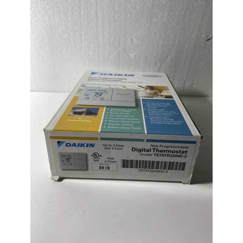 Daikin TSTATD2200C-2 Commercial Thermostat Control 2H/2C-(New)