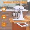 Zipcase Kitchen Appliance Lift，Mixer Lift for Cabinet with Soft-Close Holds
