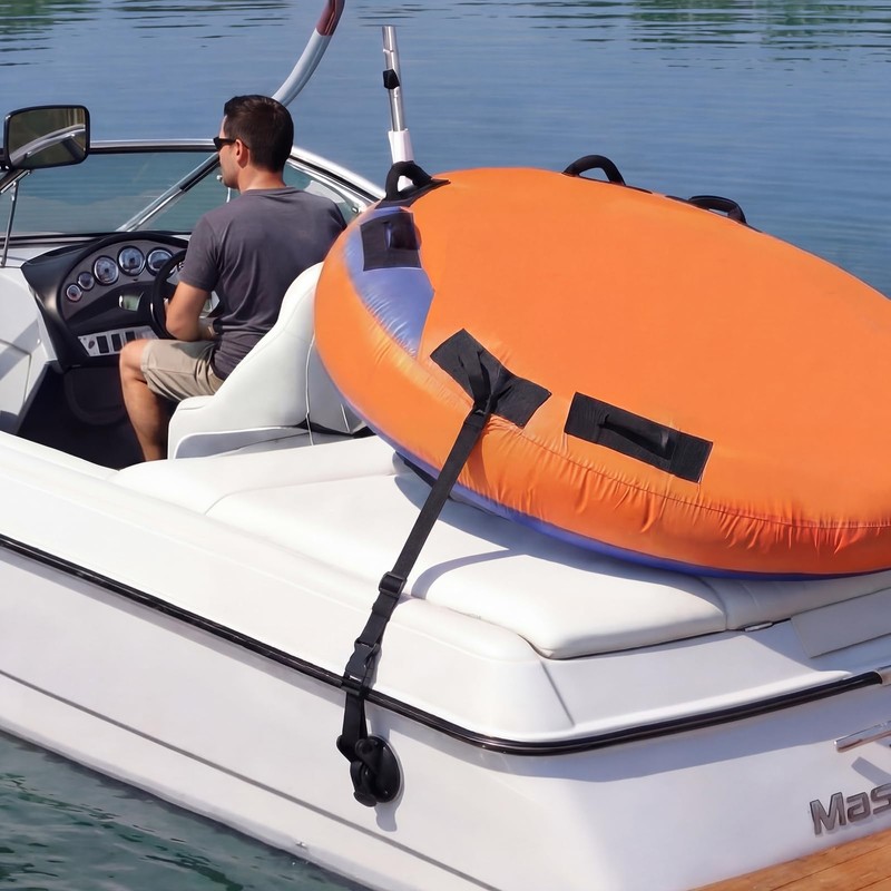 GliCraft 2 Sets Boat Tube Keeper 1-4 Riders Towable Tubes