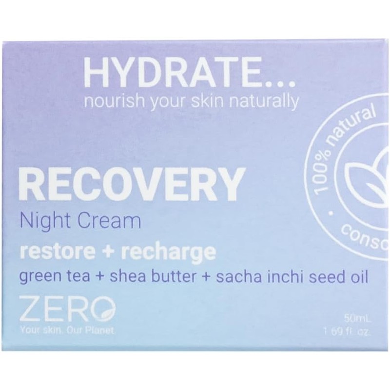 Skin Academy ZERO 100% Natural Night Cream, 50ml