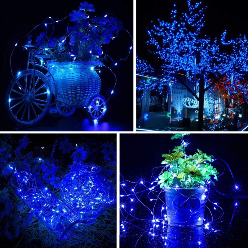 Ligarko Solar Fairy Lights Outdoor, 3 Pack 46Ft 120LED Solar