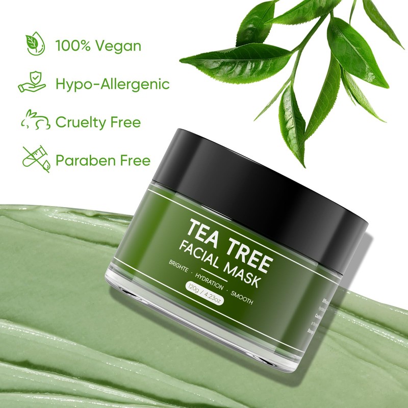 Green Tea Clay Mask | Antioxidant Green Tea Clay Mask