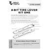 Wolf Tooth 8-Bit Tire Lever Kit One