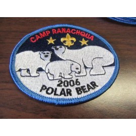Camp Ranachqua 2006 Polar Bear Pocket Patch    KL3