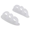 Futheda 1 pair toe separator toe separator tool gel toe