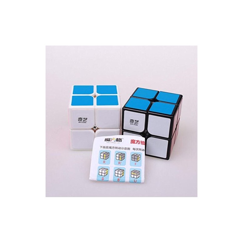 QIYI QIDI 2x2 Cube Puzzle Cube with Stickers - Speedy