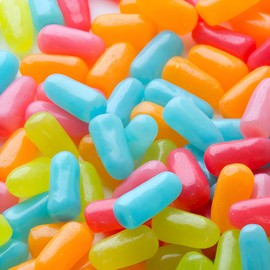 Mike and Ike Tropical Typhoon Fruit Flavored Chewy Candy BULK- 1/2 POUND CANDY