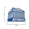 Vagabond Heart Co Athens Greece Vinyl Weatherproof Parthenon Sticker
