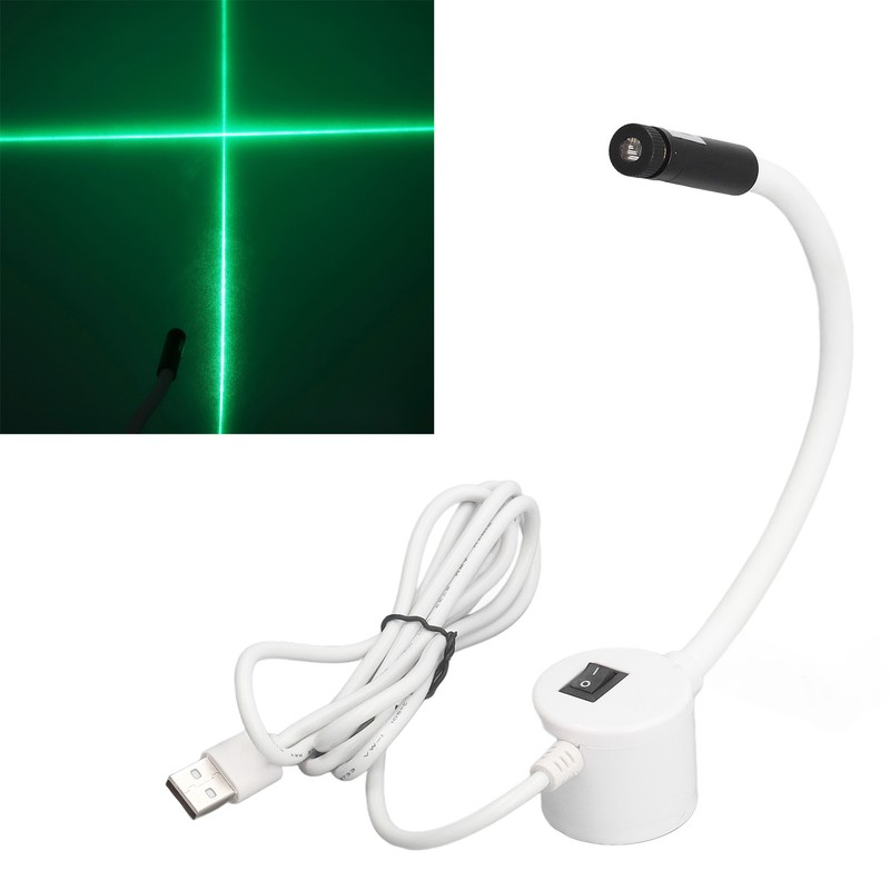 Sewing Machine Light Adsorbable 360° Rotating Gooseneck Silicone Portable Green