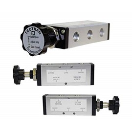 Tectran 29-PP4 Push Pull Valve (, Heavy Duty (5) 1/4" NPT Ports)