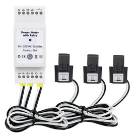 Nicear Smart WiFi Energy Meter Bidirectional Three-Phase Switch Rail WiFi Energy Meter Home Appliances for Smart Life