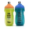 Tommee Tippee Set 2 Vaso Térmico Frío Con Popote 90z