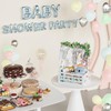 BAMBOOHOMIE Baby Shower Crate Closet, Baby Baskets with Hangers Handle,