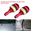Windshield Washer Nozzle 2pcs Universal Aluminum Alloy Car Front Sprayer