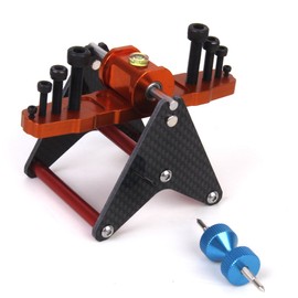 Simhoa Carbon Blade Propeller Balancer for 250-700 Helicopter Black/Red