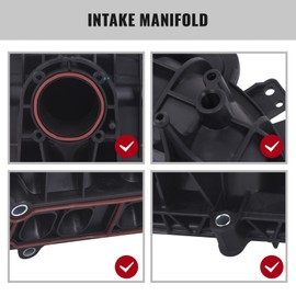 TOPAZ Engine Intake Manifold Assembly w/Gasket Compatible with Ford Escape 13-16 Fiesta 14-19 Fusion 13-14 Transit Connect 14-16 Replace# BM5G9424E BM5Z9424A
