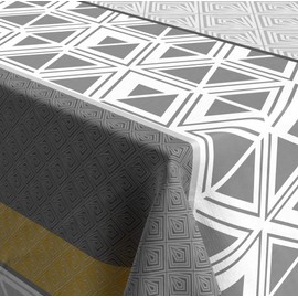 Venilia Tianoa Printed Tablecloth, Table Linen, Table Decoration, Non-Iron, Polyester, Rectangular, 1.5 x 3 m, 59513