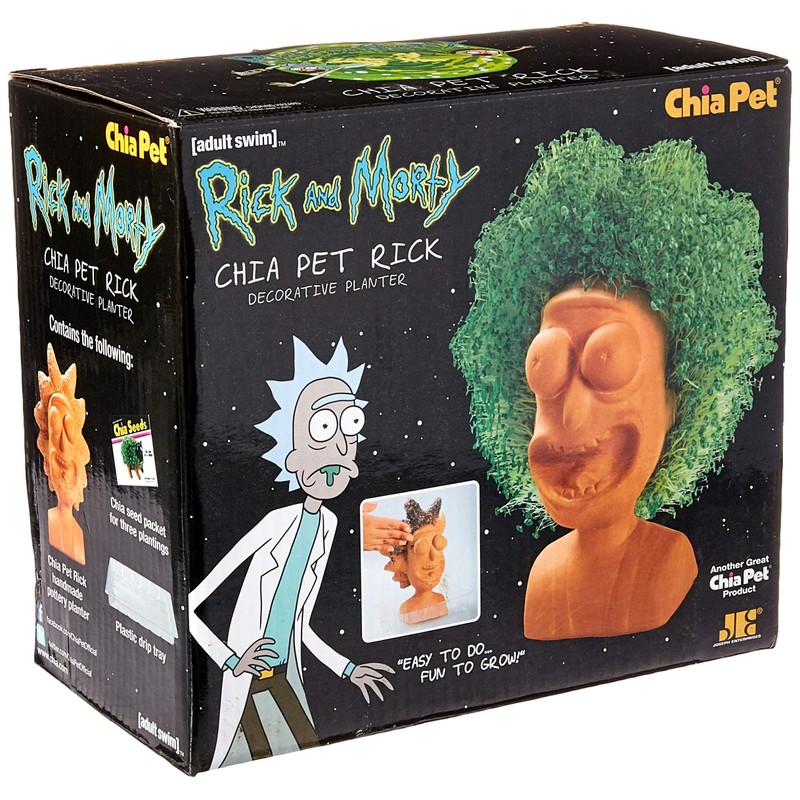 Chia Pet Rick Decorate Planter, Rick & Morty