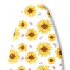Extra Thick Ironing Board Cover and Pad, Summer Sunflowers 15x54