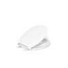 KOHLER 78059-RL-0 Rutledge Nightlight ReadyLatch Slow Close Toilet Seat, Round-Front,