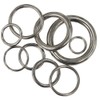 Pack of 5 Rings 4 x 25 mm Welded Polished