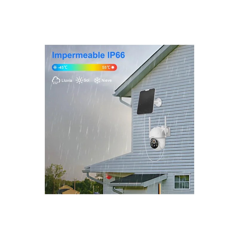 OJO 4G Cámara Vigilancia Exterior SIM Solar Inalámbricos 8MP Cámara