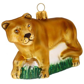 HAMBURGER WEIHNACHTSKONTOR® - Lioness Standing Christmas Tree Figures