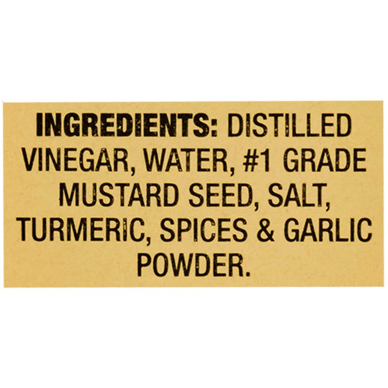 French's Spicy Brown Mustard, 105 oz - One 105 Ounce