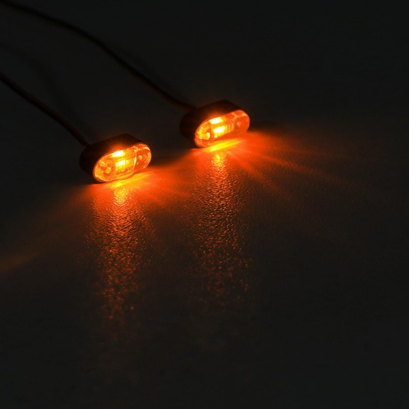 INJORA 11 x 5 mm Side Marker Lights Warning Lights