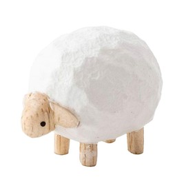 [Butsugawa of Buddhist Altars] Poppore Figurine Zodiac End New Year New Year Lucky Charm Cute Animal Head Series Sheep