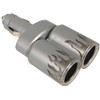 GOXT 23046 12V Twin Socket Adapter with Lighted Flame