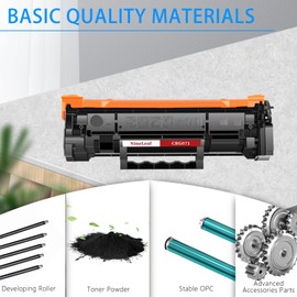 NineLeaf NineLeaf CRG071 Compatible Mf273dw Toner Cartridge Replacement for Canon 071 Black Toner Cartridge use for ImageCLASS Mf273dw MF270 Mf275dw Mf272dw LBP122 LBP120 (2 Pack)