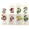 BestCity Fast sinking Czech nymphs Box of 24 Fishing Flies