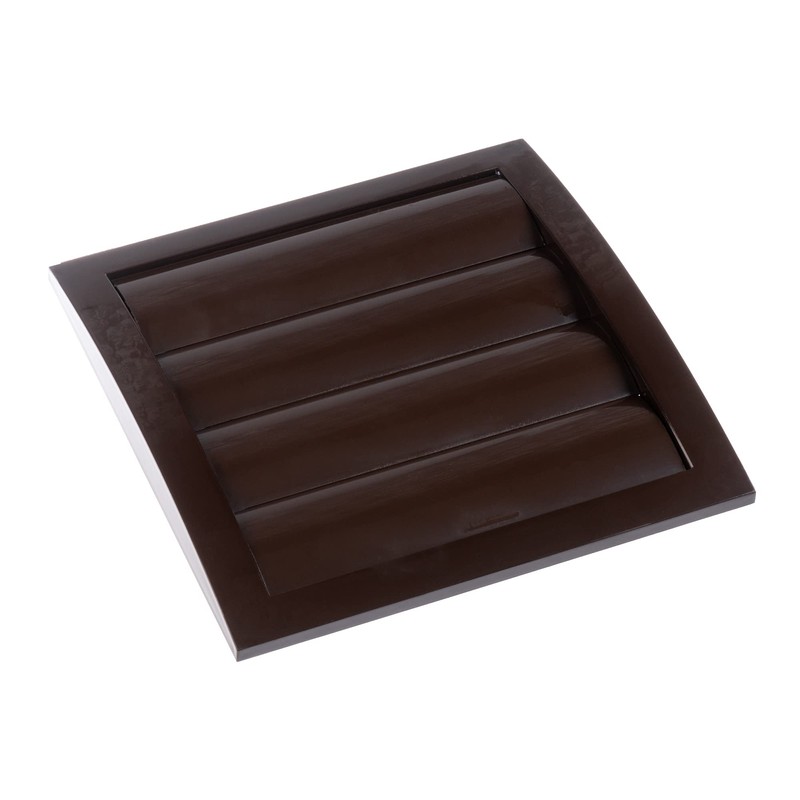 Steinberg14 Brown 125mm / 5'' Plastic Gravity Grille - Ducting