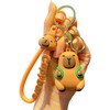 [LeChengMM] Super Cute Idea Funny Capybara Keychain Keychain Bag Pendant