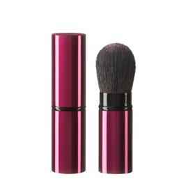 Kumano Brush Hakuundo Portable Series Powder/Cheek Brush, Hair Material: Koho Hiroshima Makeup Brush