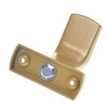 Aqbau® Door knob for frame doors, fixed button push, door