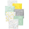 Simple Joys by Carter's Unisex Babies' Muslin burp cloths, Pack