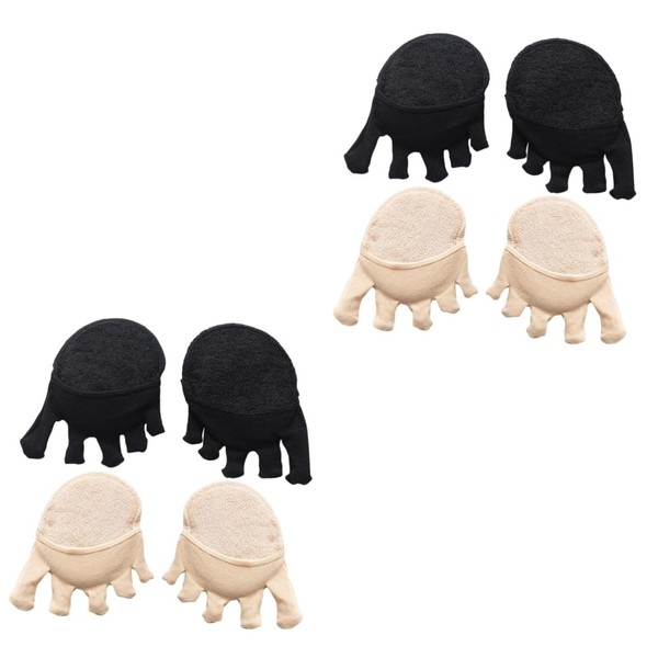 Baluue 2sets Comfortable Half Socks Pads for Women Daily Use