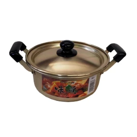 Maekawa Metal Industries Taste Pot Two Hands 18