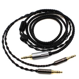 Youkamoo Headphone Replacement Cable Compatible for Hifiman Sundara, Ananda, Arya, HE400SE, HE4XX, HE-400i Headphones, 3.5mm to Dual 3.5mm Male, 4 ft 1.22m